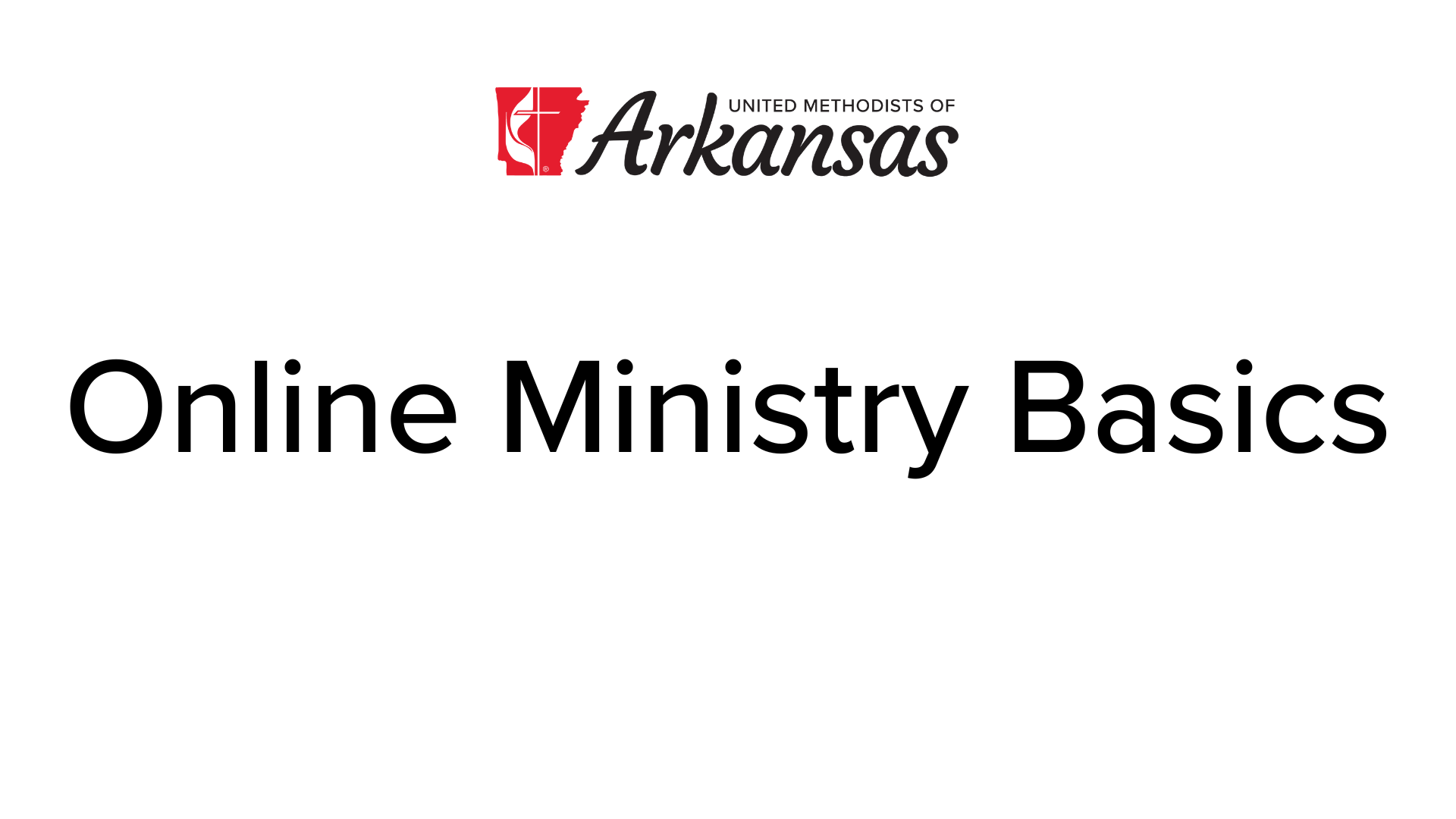 Online Ministry Basics Cohort 1